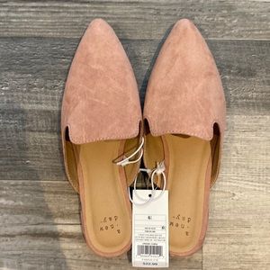 A New Day Mules-light pink-size 6.5